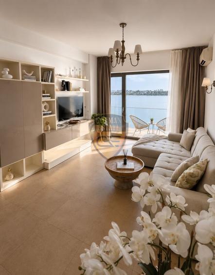 2 c Mamaia Premium 71mp + 14mp terasa vedere frontală la Lacul Siutghiol parcare - 1