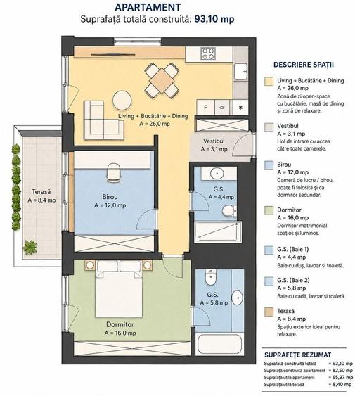 Apartament 3 camere in Cortina Elysium | Baneasa - 7