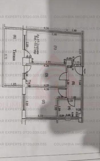 Apartament cu 2 camere în Rahova