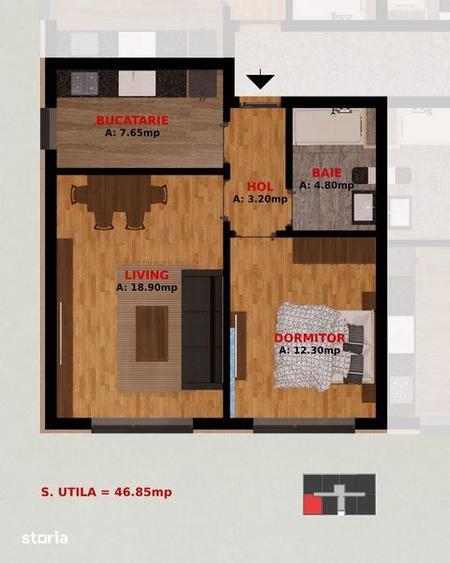 Garsoniere si apartamente de vanzare posibilitate rate la dezvoltator - 7