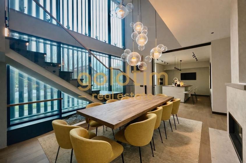 Casă individuală cu 8 camere decomandat cu Piscina în Pipera