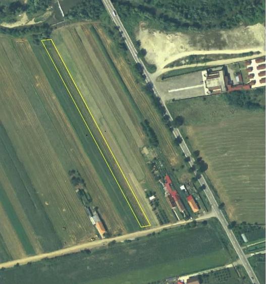 Teren de 4000 mp, în Tămășești