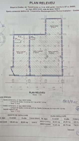 Spațiu comercial, de 61 mp, în Rogerius