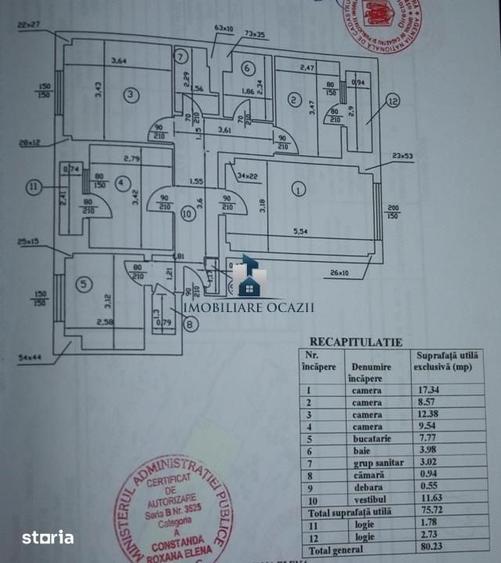 Apartament cu 4 camere decomandat în Berceni