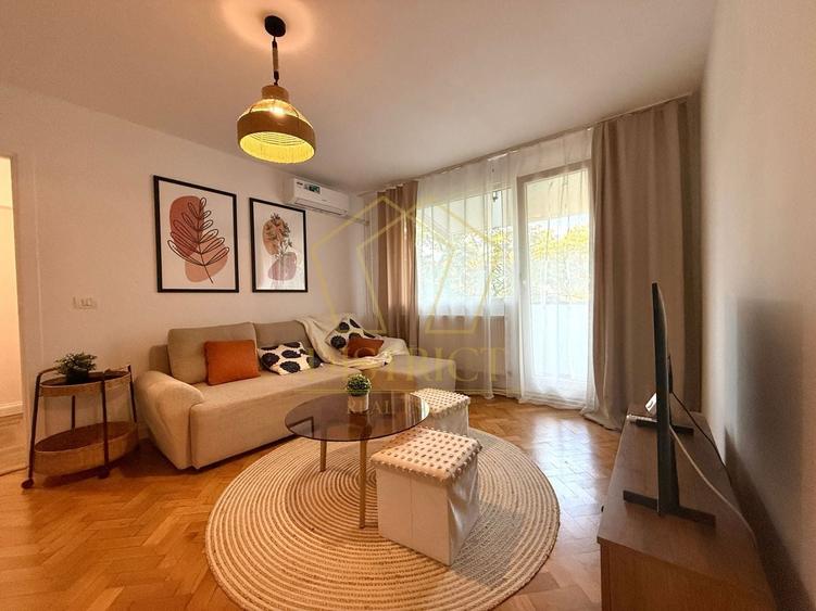 Apartament cu 2 camere semidecomandat, mobilat în Tipografilor