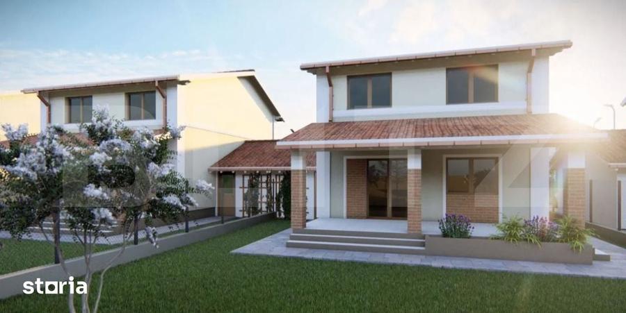 Casă cu 5 camere cu Teren 400 Mp în Central