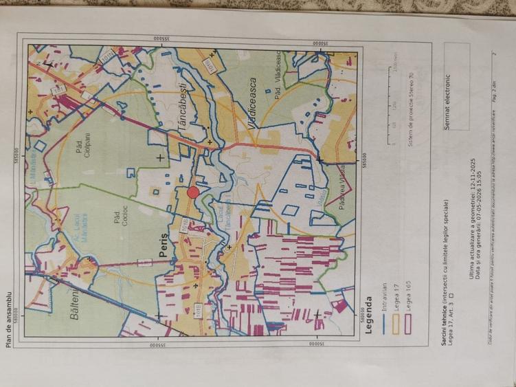 Teren Construcții intravilan de 1000 mp, în Tâncăbești