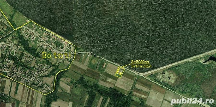 Teren de 5000 mp, în Batoți