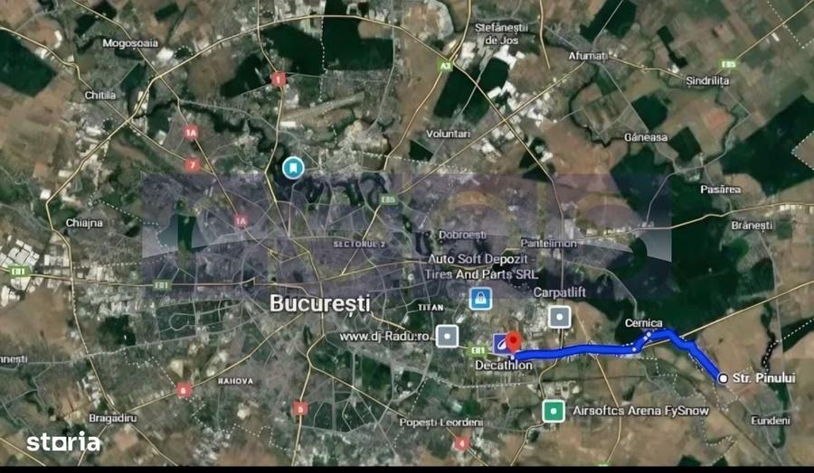 Vanzare Teren Constructii Tanganu Cernica 972 Mp - 2