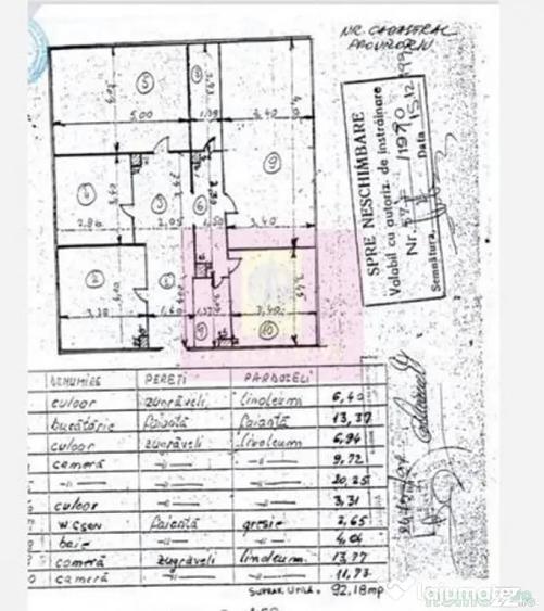 Apartament cu 4 camere decomandat în Vitan