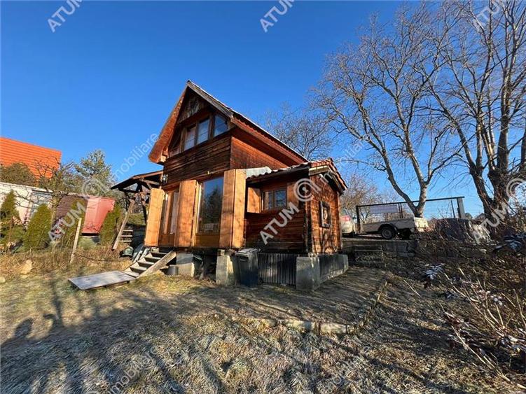 Casă individuală cu 2 camere cu Teren 640 Mp în Rășinari