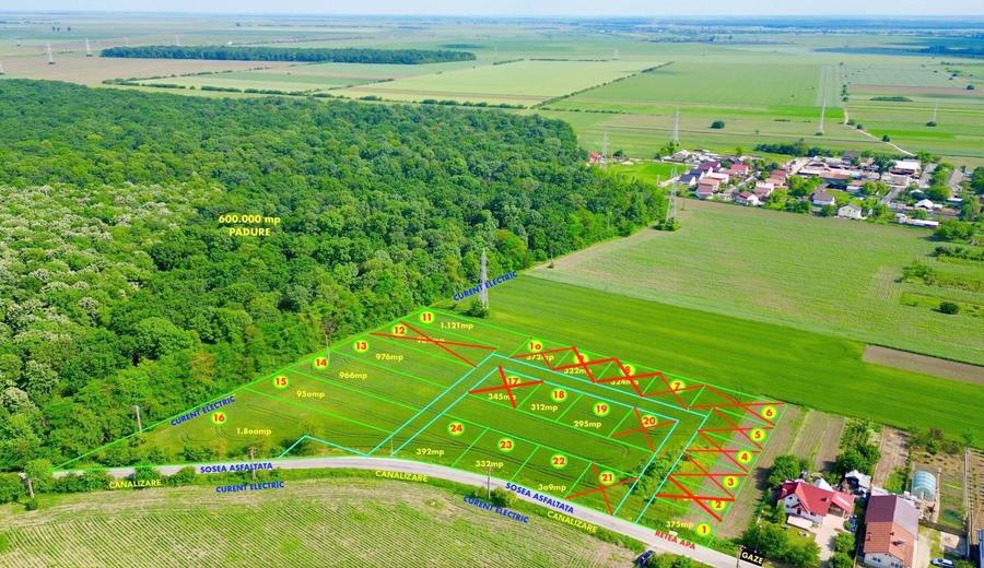 Teren Construcții intravilan de 417 mp, în Valea Călugărească