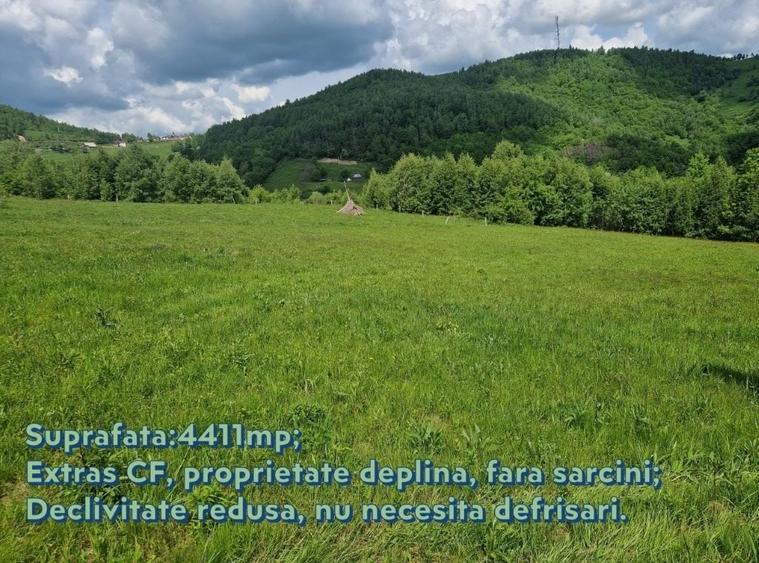 Teren Construcții intravilan de 4411 mp, în Valea Ierii