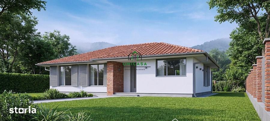 Casa noua/ Construita doar pe parter/ Bujoreni/ 4 Camere - 4