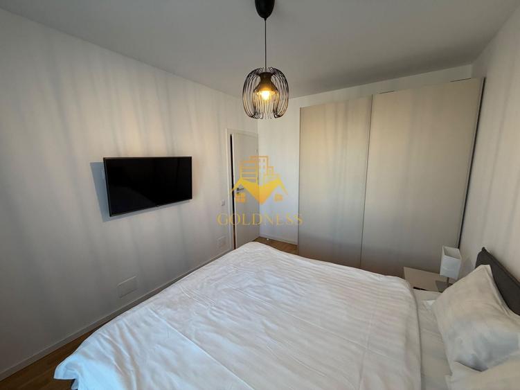 Apartament cu 2 camere semidecomandat, mobilat în Între Lacuri