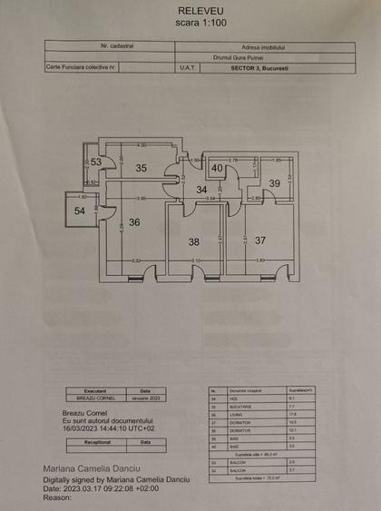 Apartament cu 3 camere decomandat, mobilat în Theodor Pallady