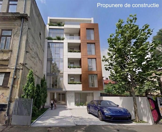 Teren Construcții intravilan de 300 mp, în Eminescu