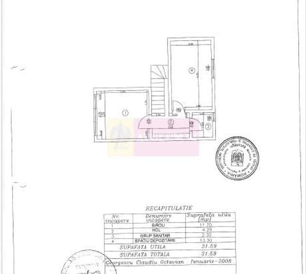 Spațiu comercial, de 105.44999694824 mp, în Basarabia
