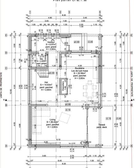 Casă cu 3 camere cu Teren 265 Mp în Central