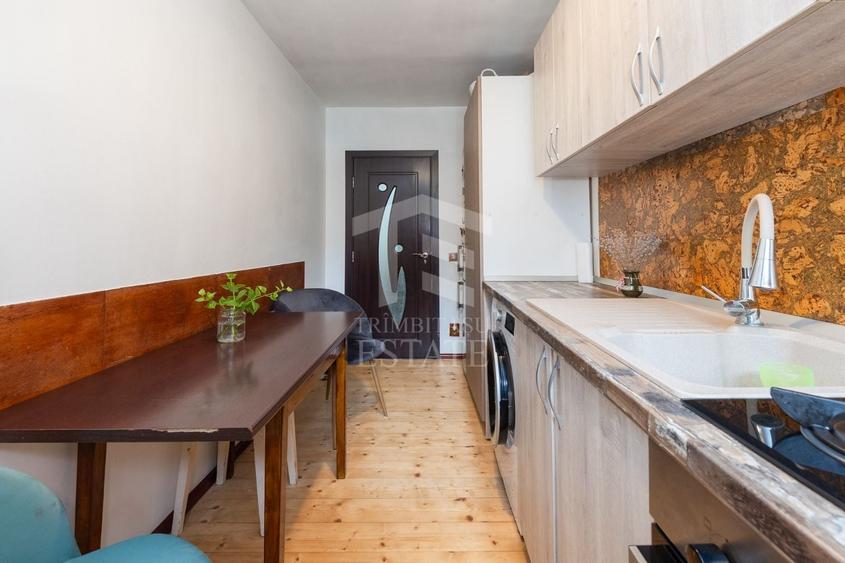 Apartament cu 2 camere decomandat, mobilat în Electroprecizia