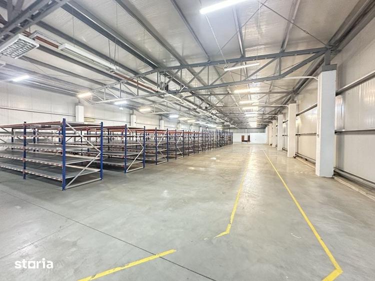 Hala industriala 1200mp + birouri 900mp zona Mall - Selimbar - 9