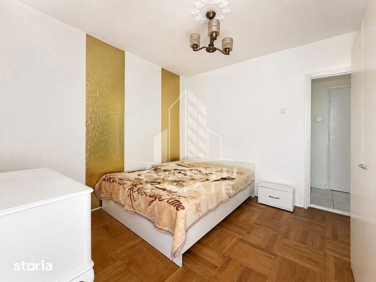 Apartament cu 2 camere, mobilat în Boul Roșu