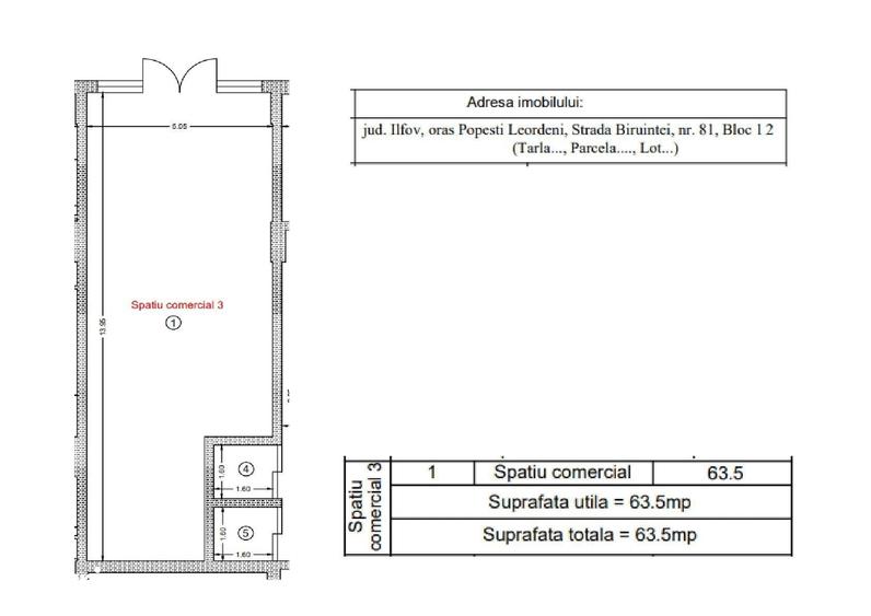 Spa?iu Comercial 63,5 mp | Investi?ie Ideala | 81 Residence - 3