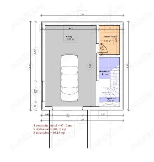 451 mp. Teren central cu aut. de constr vila - 6