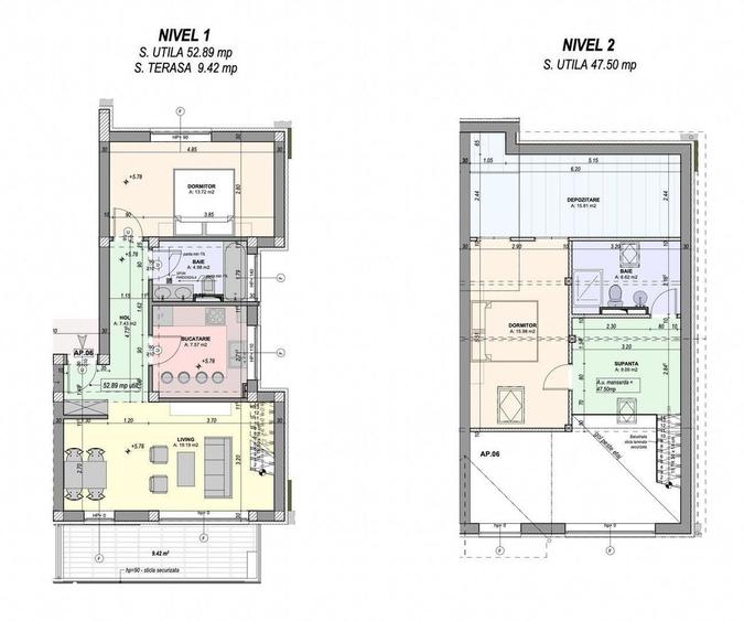 Apartament cu 3 camere în Cristian
