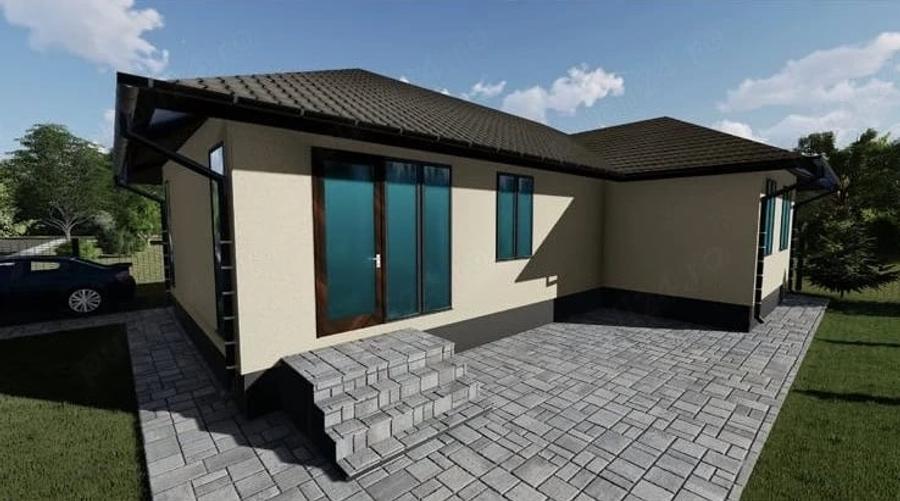 Casă cu 4 camere cu Teren 500 Mp în 1 Decembrie