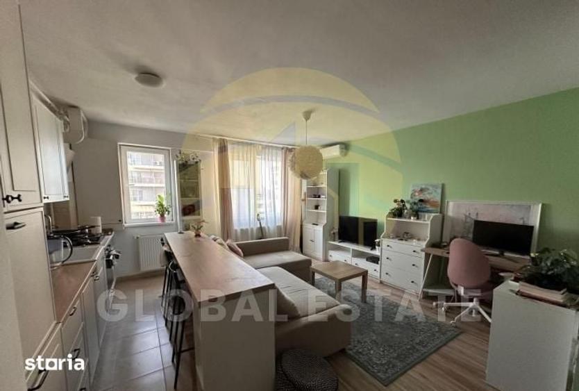 Apartament cu 2 camere semidecomandat în Ozana