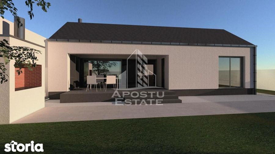 Casă cu 3 camere cu Canalizare în Circumvalațiunii