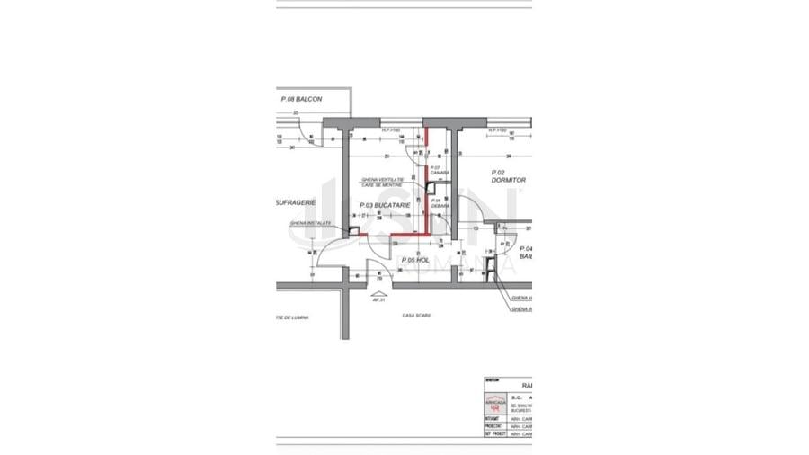 Apartament cu 2 camere decomandat, mobilat în Banu Manta