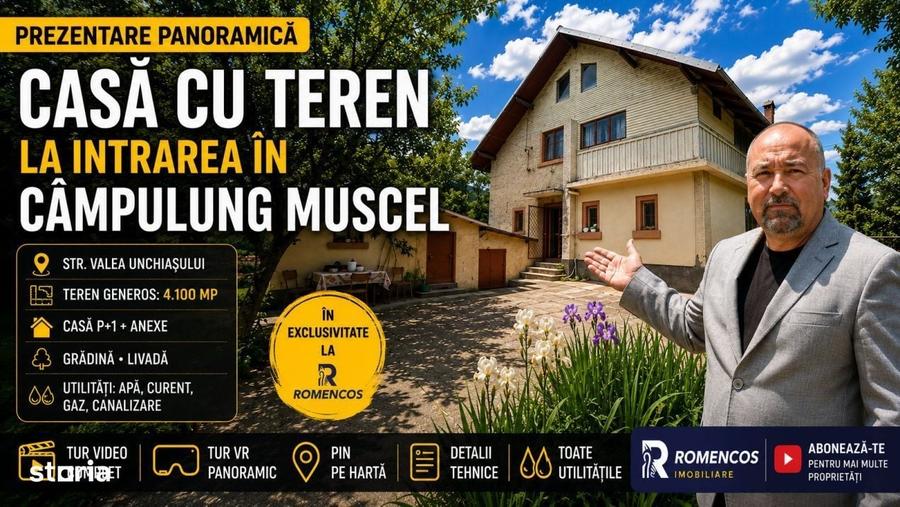 Casă cu 4 camere cu Teren 4100 Mp în Central