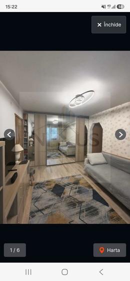 Apartament cu 2 camere semidecomandat în Progresul