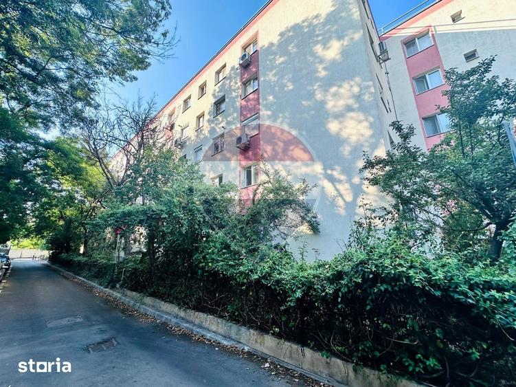 Apartament cu 2 camere semidecomandat, mobilat în Giurgiului