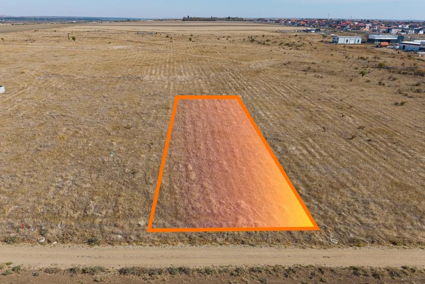 Teren Construcții intravilan de 834 mp, în Giarmata