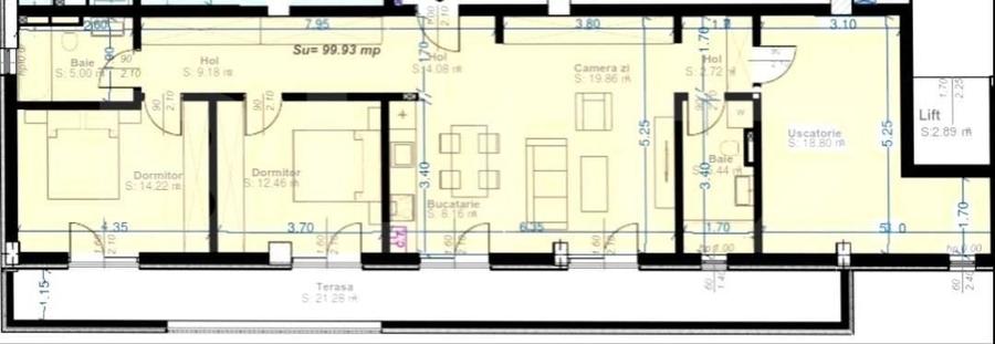 Apartament cu 4 camere semidecomandat în Aradului — fotografia 1