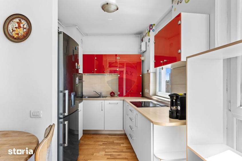 Apartament cu 2 camere semidecomandat, mobilat în Funcționarilor