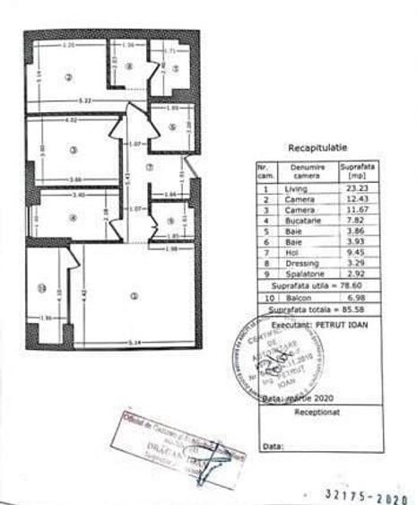 Apartament cu 3 camere în Gara de Nord