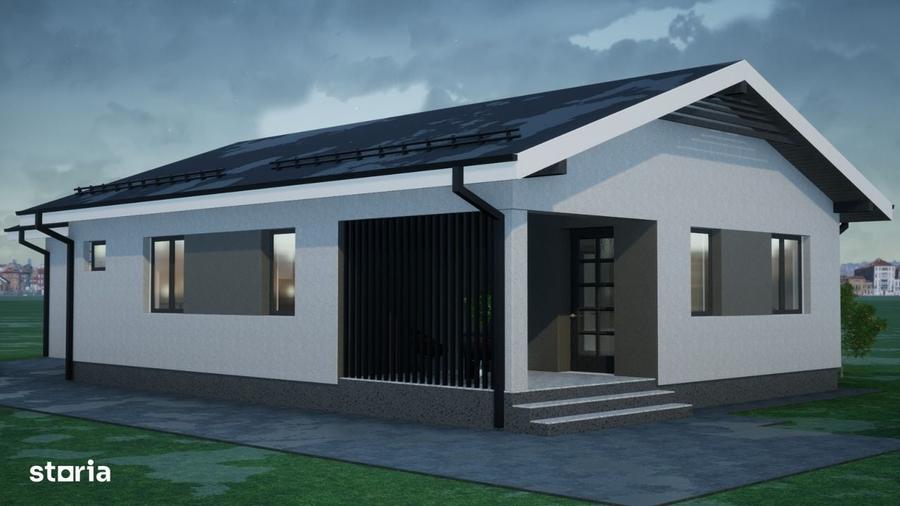 Vanzare casa noua in constructie cu autorizatie Stupini Brasov - 14