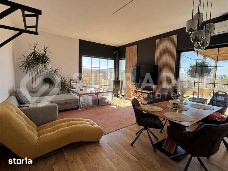 Casă cu 4 camere cu Teren 364 Mp în Apahida