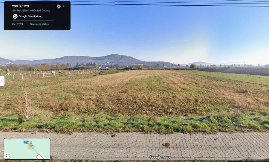 Teren de 1550 mp, în Sărățel