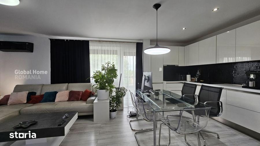 Apartament cu 3 camere, mobilat în Giulești