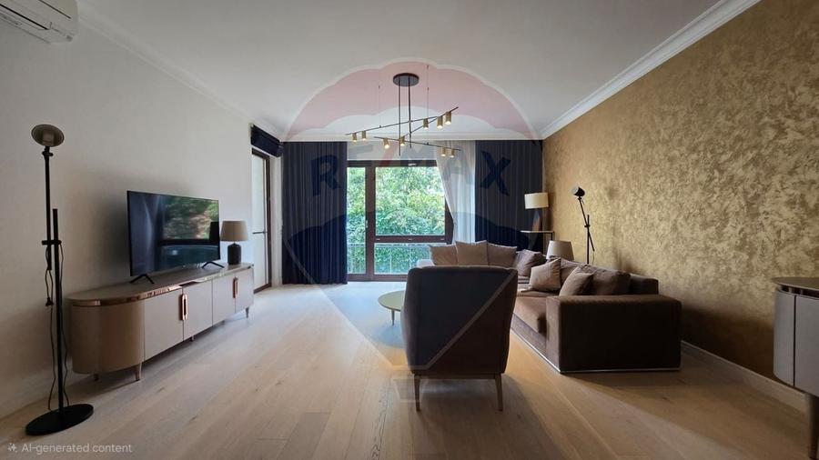 Apartament cu 3 camere semidecomandat, mobilat în Grădina Icoanei