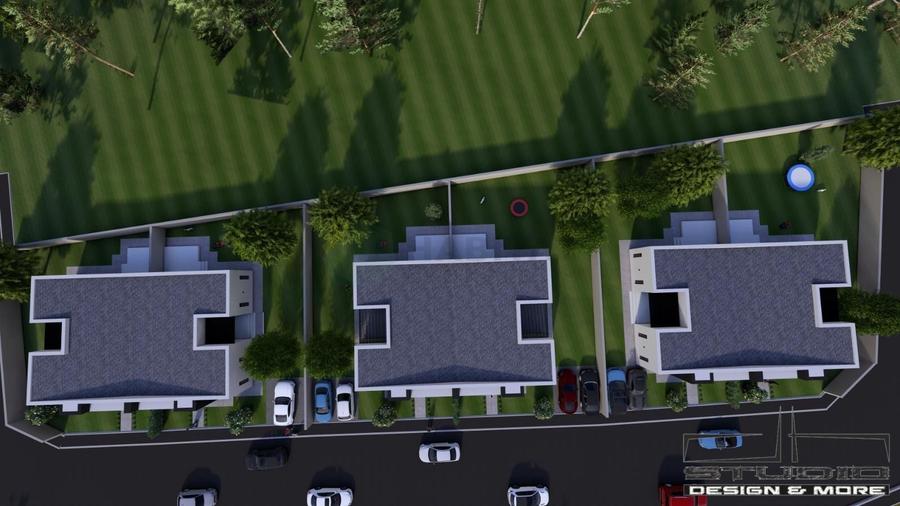 Duplex cu 4 camere cu Canalizare în Tunari
