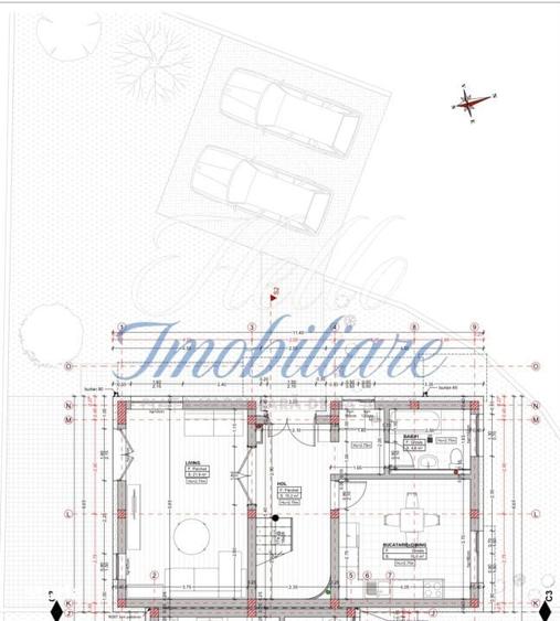 Triplex 4 camere 112.7 mp si teren 256 mp in Floresti zona Terra - 1