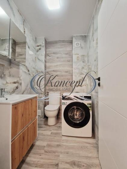 Apartament cu 2 camere semidecomandat, mobilat în Florești