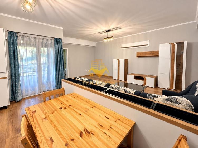 Apartament cu 2 camere semidecomandat, mobilat în Semicentral