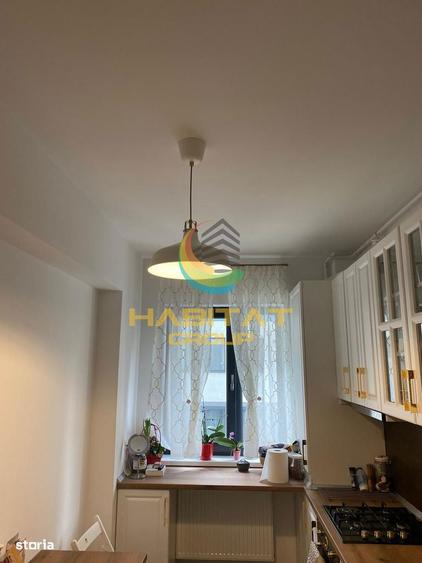 Apartament cu 4 camere decomandat, mobilat în Brâncoveanu